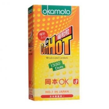 Bao cao su Okamoto Dot Hot 10s
