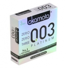 Bao cao su Okamoto 0.03 Platinum 3s